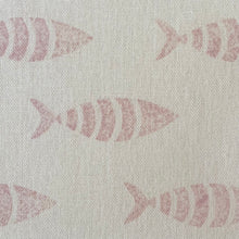 Load image into Gallery viewer, Mackerel splash recycled linen