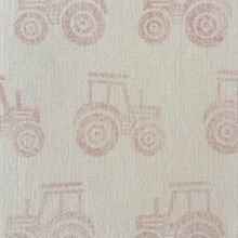 Load image into Gallery viewer, Farmyard tractor linen lampshade