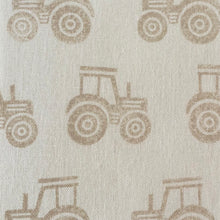 Load image into Gallery viewer, Farmyard tractor linen lampshade