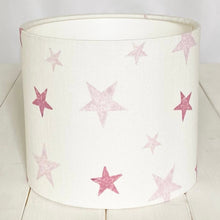 Load image into Gallery viewer, Starburst linen lampshade