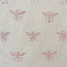 Load image into Gallery viewer, Honey bee recycled linen
