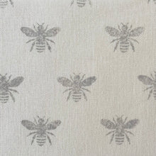 Load image into Gallery viewer, Honey bee recycled linen
