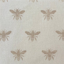 Load image into Gallery viewer, Honey bee recycled linen
