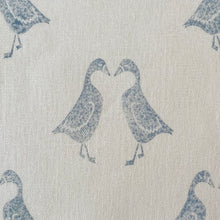 Load image into Gallery viewer, Kissing geese cushion
