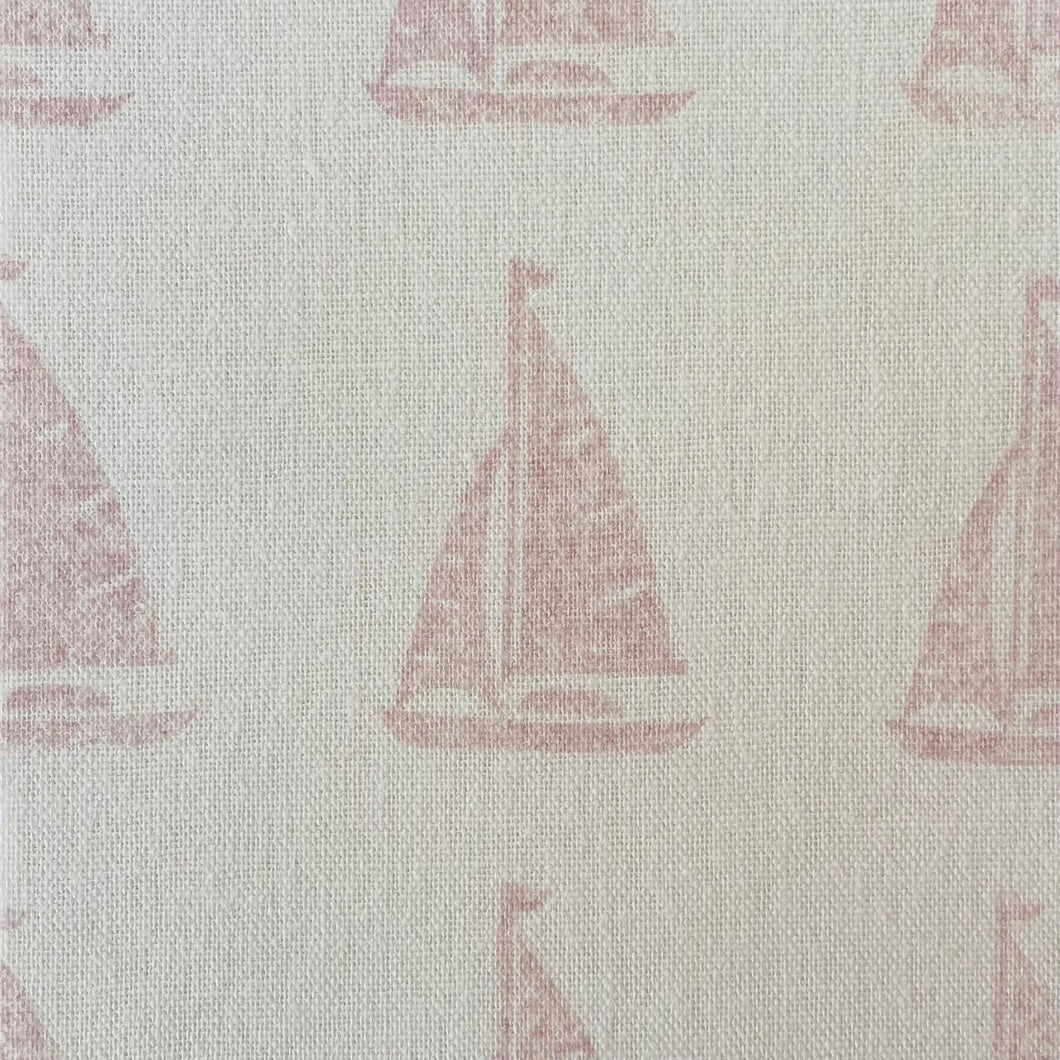 Sail boat recycled linen