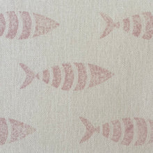 Load image into Gallery viewer, Mackerel splash recycled linen
