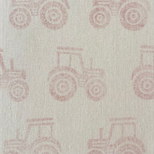 Load image into Gallery viewer, Farmyard tractor linen lampshade
