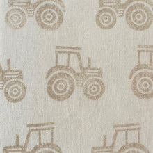 Load image into Gallery viewer, Farmyard tractor linen lampshade
